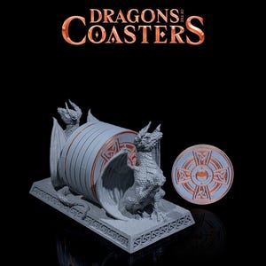 Dragon Coasters &quot;Dragons of the Coasters&quot; | 3D printed | High quality