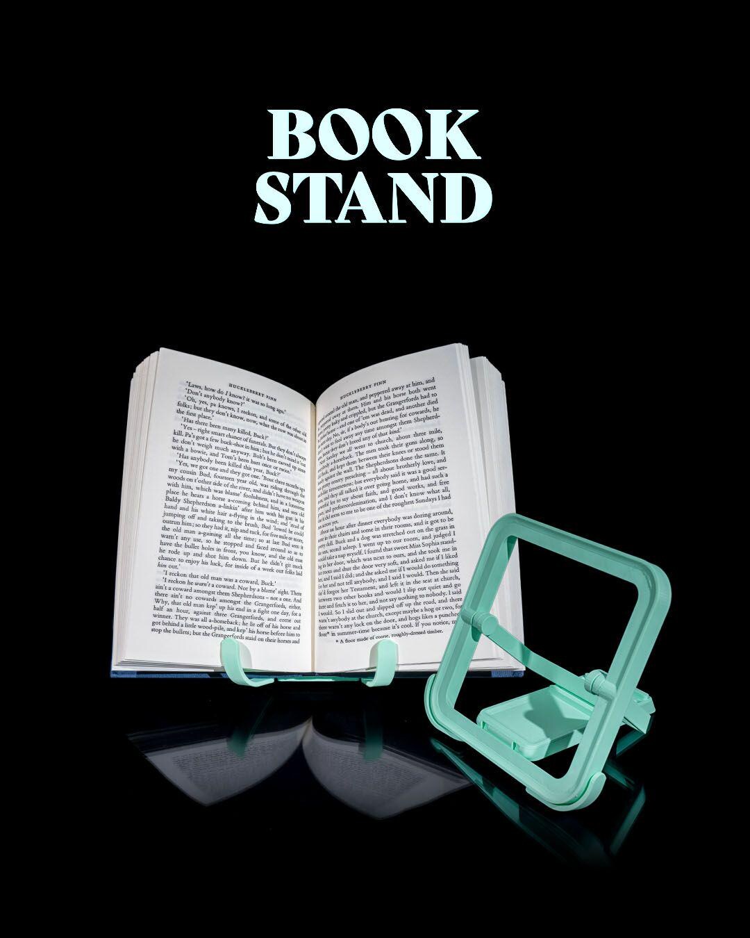 Adjustable 3D Printed Book Stand | Custom Color | Perfect for Readers ...