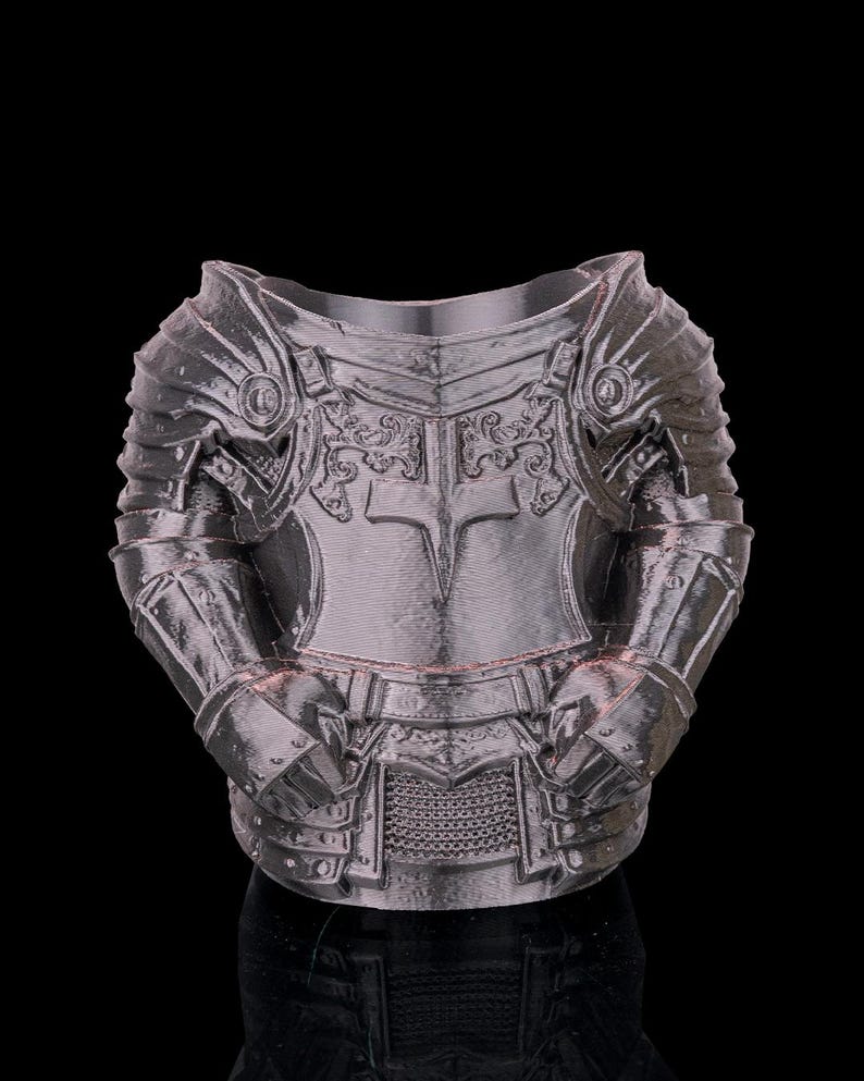 Knight Armor Can Holder (3D Printed) | Medieval Beer & Soda Can Cooler ...
