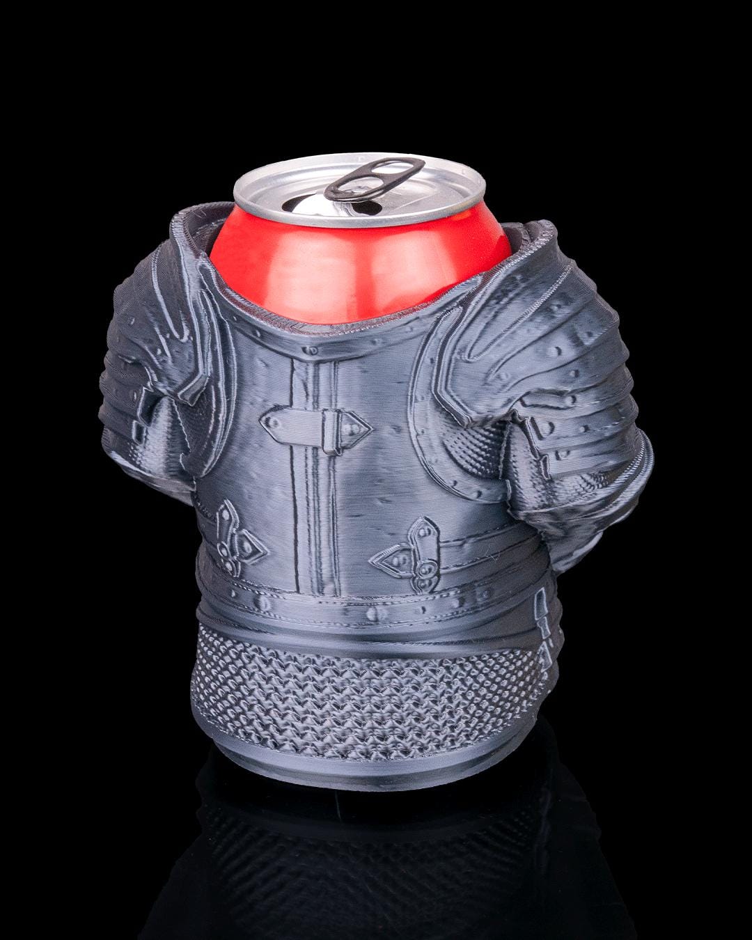 Knight Armor Can Holder (3D Printed) | Medieval Beer & Soda Can Cooler ...