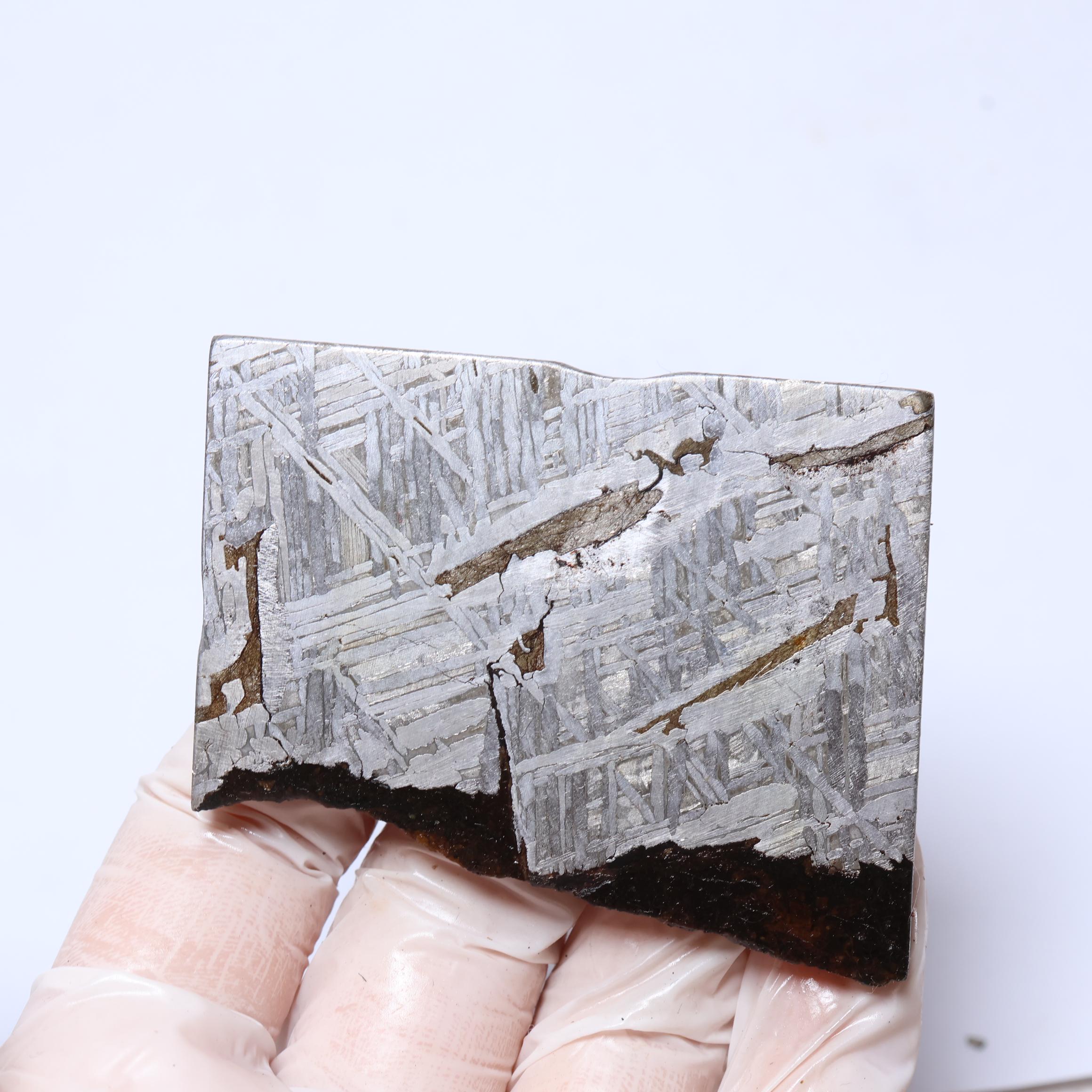 117g ムオニオナルスタ 鉄隕石標本 M 鉄隕石 天然隕石 標本 KC1762