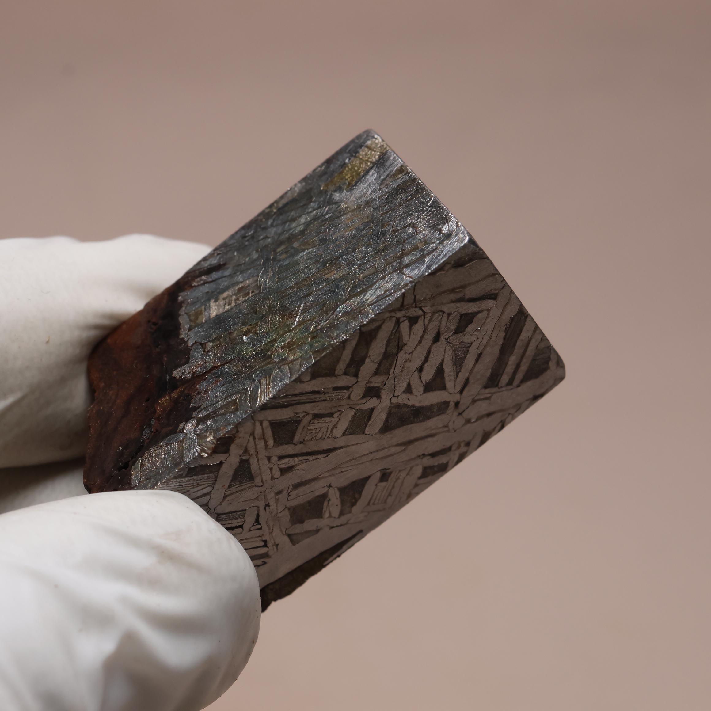ムオニオナルスタ隕石 標本 96g ムオニオナルスタ 鉄隕石標本 M 鉄隕石 天然隕石 標本