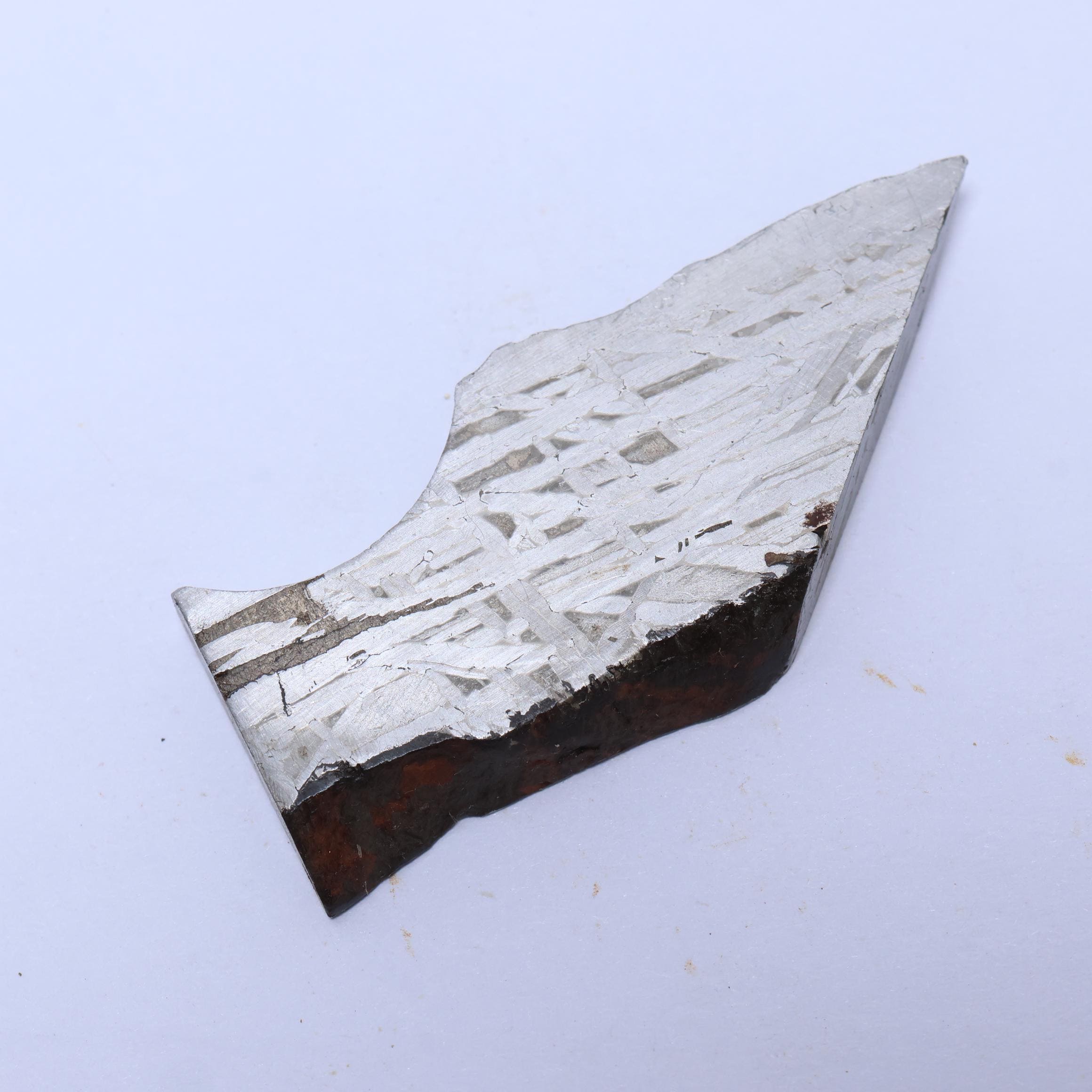 ムオニオナルスタ隕石 標本 47g ムオニオナルスタ隕石標本：エッチング