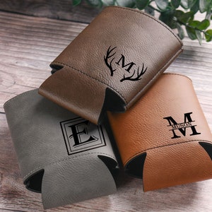 Groomsmen Can Cooler Holder, Groomsmen Gifts Personalized, Engraved Can Cooler, Beer Can Holder, Groomsmen Proposal, Groomsman Gift Ideas