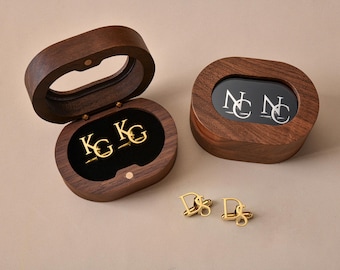 Personalized Cufflinks for Groomsmen, Custom Initial Cufflinks,Groomsmen Gifts, Best Man Gift,Groomsmen Proposal,Wedding Cufflinks for Groom
