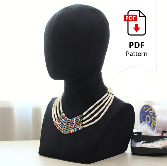 Tête De Mannequin Femme En Plastique ABS Pour Présenter Perruques, Bijoux - Hauteur 48 Cm