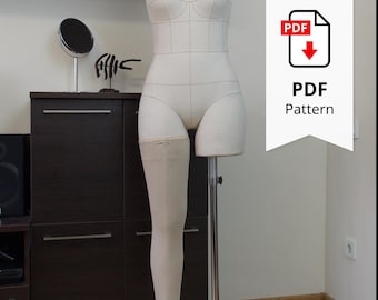 Sewing Pattern for Right Leg Standard Size 14 With Cover Included
