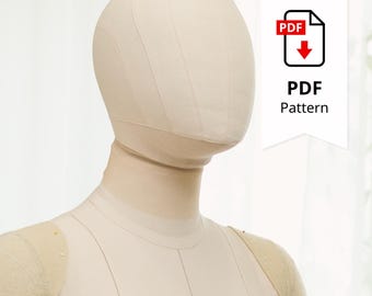 Sewing Pattern for Universal Head Size 14 With Cover Included