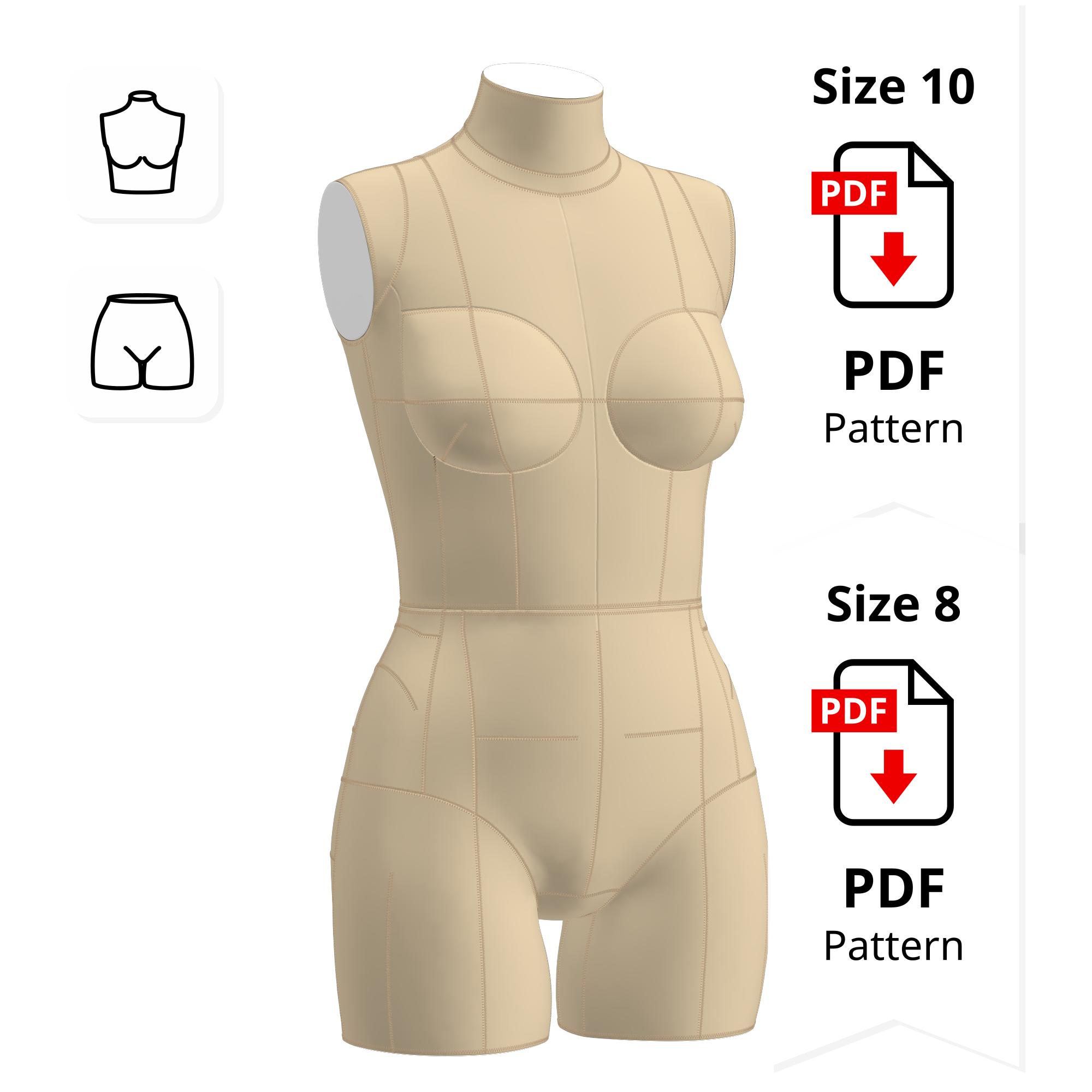 DRESS FORM 洋裁 ドレーピング用 8号 マネキン Amazon.com: lavandeform Female Dress Model Torso Body Clothing