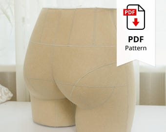 Standard Dress Form Bottom Size 10 PDF Patterns