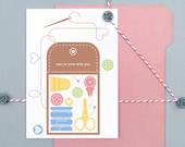 Sew in Love Card