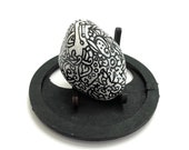 Hand Painted Stone Art - Zentangle Doodle Drawing - Rock Art Painting - Home Decor - Abstract Art - Hand Painted Rocks