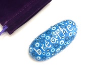 Breathe Hand Painted Rock - Healing Stone - Painted Rocks Inspirational - Gratitude Rock - Dot Painting - Rock Painting - Yoga Stone