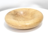 Hand Turned Wood Bowl - Red Oak Bowl - 1.25" x 5"