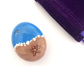 Small Hand Painted Beach Rock - Rock Painting - Beach Art - Rock Gift - Florida Paintings - Fun Painted Rocks - Starfish Painted Rock