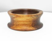 Small Hand Turned Wood Bowl - Black Walnut Bowl - 1" x 2.75"