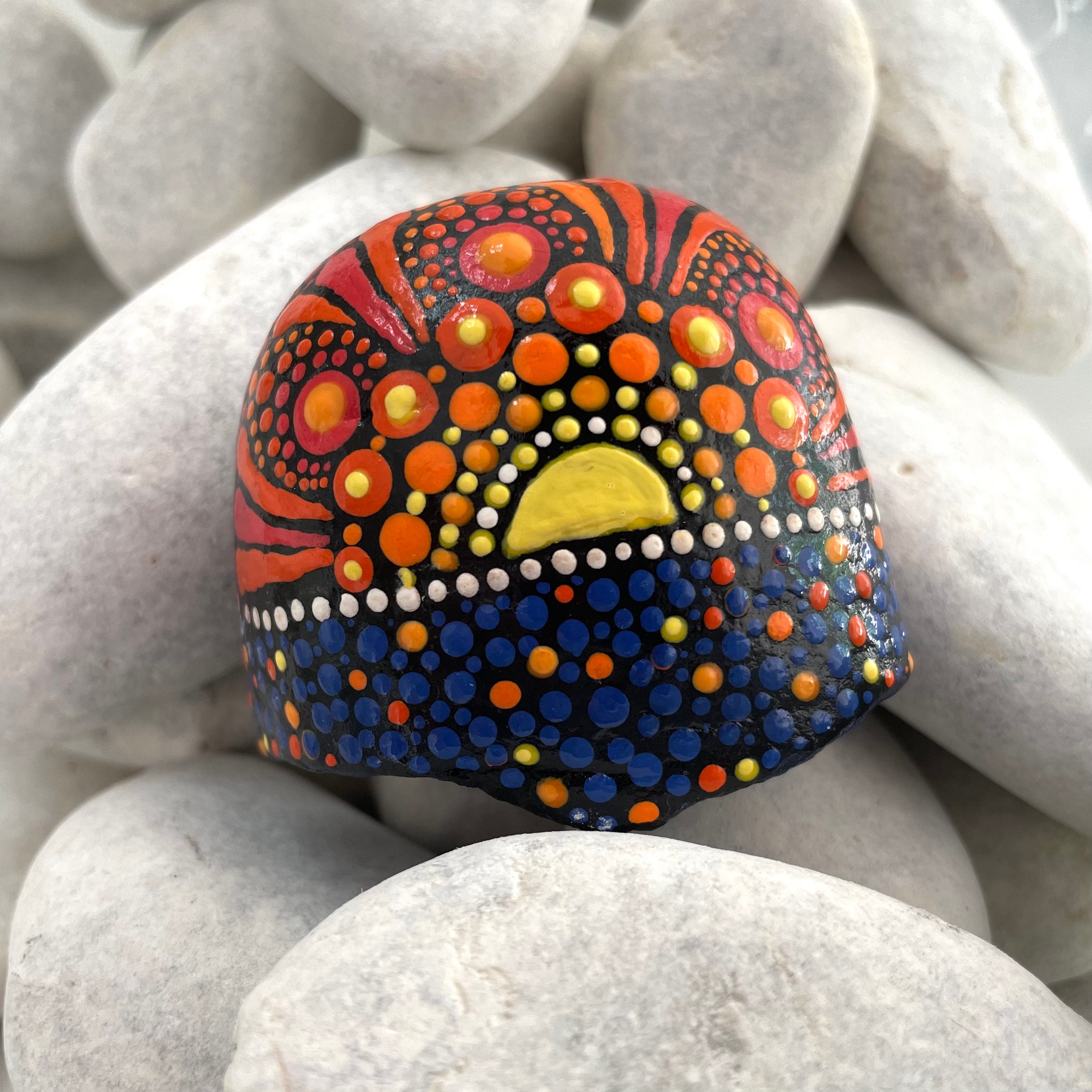 Dot rock painting deals