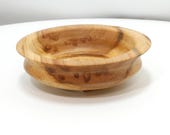 Hand Turned Wood Small Bowl - Cherry Wood Bowl - .75" High