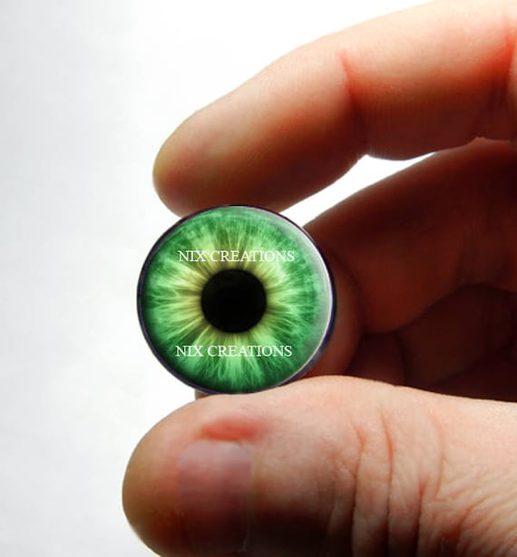 Human Green 10mm Taxidermy Glass Dragon Teddy Eyes Doll 16mm 14mm