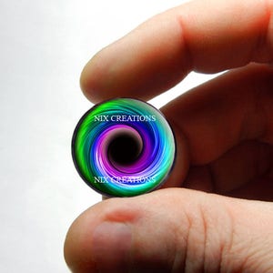Glass Eyes - Green Blue Purple Swirl Candy Human Eyeball Handmade Glass Cabochons 8mm 10mm 12mm 13mm 14mm 16mm 18mm 20mm 25mm 30mm