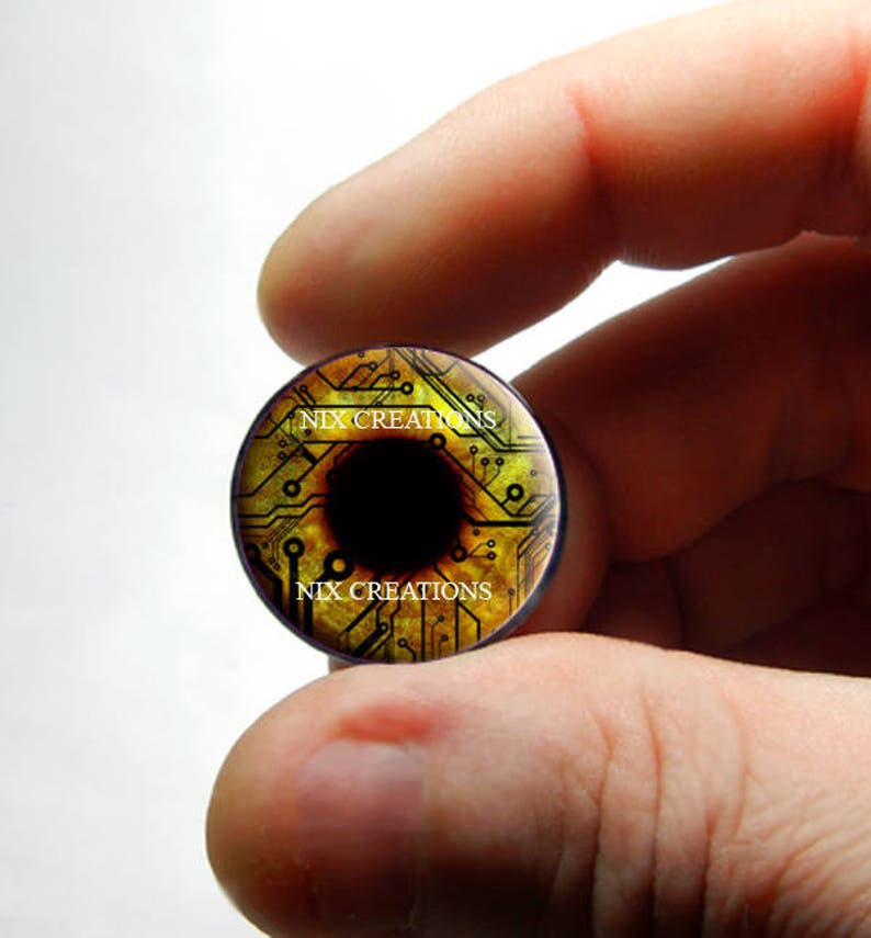 10mm Glass Eyes Hazel Green Human Doll Reborn Eyeball Sculpture Craft Set USA