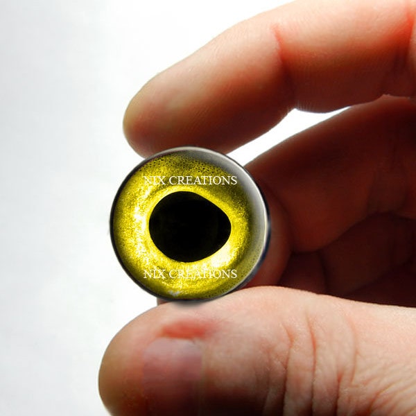 Gold Perch Fish Glass Eyes Eyeball Cabochon for Pendant Earring Ring Blanks 8mm 10mm 12mm 13mm 14mm 16mm 18mm 20mm 25mm 30mm