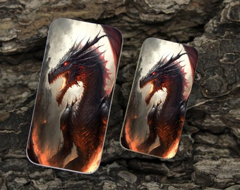 Dragon Domino Cabochon - 2 sizes to choose from - DM59