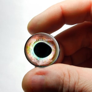 Rot Grün Barsch Fisch Glasaugen Augapfel Cabochon zum Angeln Kunstköder 8 mm 10 mm 12 mm 13 mm 14 mm 16 mm 18 mm 20 mm 25 mm 30 mm