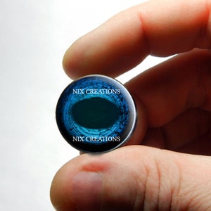 Hellblaue Glaspferde Auge Cabochons 8mm 10mm 12mm 13mm 14mm 16mm 18mm 20mm 25mm 30mm