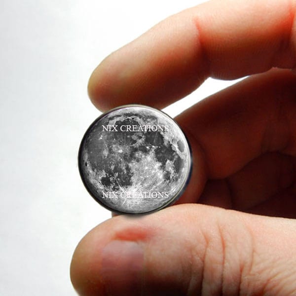 Glass Cabochon - Full Moon - for Jewelry and Pendant Making 8mm 10mm 12mm 13mm 14mm 16mm 18mm 20mm 25mm 30mm