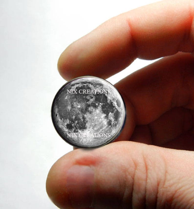 Glass Cabochon Full Moon for Jewelry and Pendant Making 8mm 10mm 12mm 13mm 14mm 16mm 18mm 20mm 25mm 30mm image 1