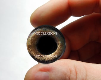 Natural Walleye Fish Glass Eyes Eyeball Cabochon for Pendant Earring Ring Blanks 8mm 10mm 12mm 13mm 14mm 16mm 18mm 20mm 25mm 30mm