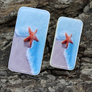 Starfish Domino Cabochon - 2 sizes to choose from - DM12