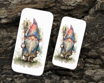 Gnome Domino Cabochon - 2 sizes to choose from - GN10
