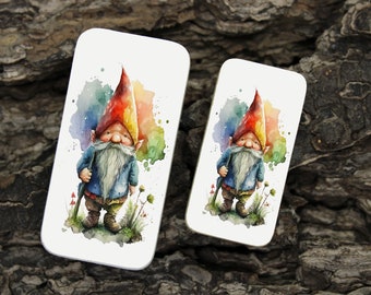 Gnome Domino Cabochon - 2 sizes to choose from - GN2