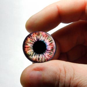 8mm 10mm 12mm 13mm 14mm 16mm 18mm 20mm 25mm 30mm Custom Blythe Eye Chips - Menschen Zombie Doll Craft Glasaugen handgemachte Glascabochons