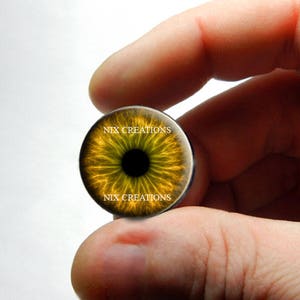 Zombie Glass Eyes Bio Haze Human Doll Eyeballs Handmade Glass Cabochons 8mm 10mm 12mm 13mm 14mm 16mm 18mm 20mm 25mm 30mm