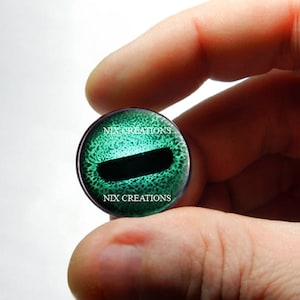 Glazen ogen - groene octopus glazen taxidermie poppenogen cabochons 8 mm 10 mm 12 mm 13 mm 14 mm 16 mm 18 mm 20 mm 25 mm 30 mm