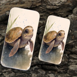 Schildkröten Domino Cabochon - 2 Größen zur Auswahl - DM51