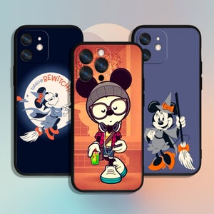 Custodia per telefono Mickey Minnie Cartoon per iPhone 11 12 13 14 15 XS XR Pro Max / per Samsung Galaxy S10 S21 S22 S23 FE S24 Note Ultra 4G 5G A55