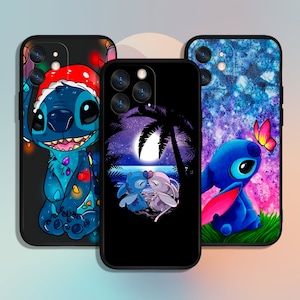 Etui na telefon Lilo Stitch Cartoon Art na iPhone 11 12 13 14 15 XS XR Pro Max / na Samsung Galaxy S10 S21 S22 S23 FE S24 Note Ultra 4G 5G A55