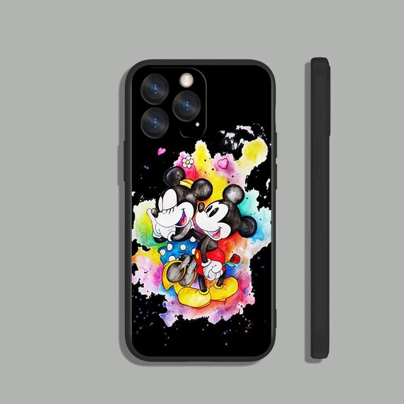 ミッキー ミニー 漫画 携帯ケース iPhone 11 12 13 14 15 16 XS XR Pro