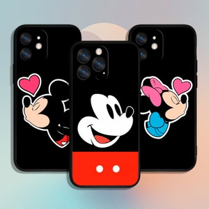 Custodia per telefono Mickey Minnie Cartoon per iPhone 11 12 13 14 15 XS XR Pro Max / per Samsung Galaxy S10 S21 S22 S23 FE S24 Note Ultra 4G 5G A55