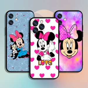 Custodia per telefono Mickey Minnie Cartoon per iPhone 11 12 13 14 15 XS XR Pro Max / per Samsung Galaxy S10 S21 S22 S23 FE S24 Note Ultra 4G 5G A55