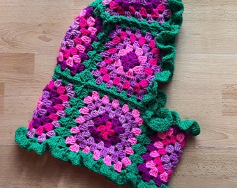 Granny square balaclava