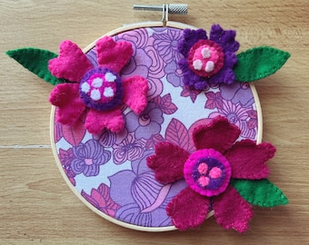 Flower power hoop