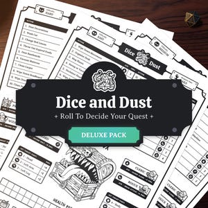 ADHD D20 Cleaning Game Deluxe Pack: een op DND geïnspireerde schoonmaakuitdaging voor je dagelijkse klusjes. Rol voor karweitjes opnieuw uitgevonden: bewerkbaar