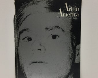 1971 Andy Warhol Magazine Cover Art in America