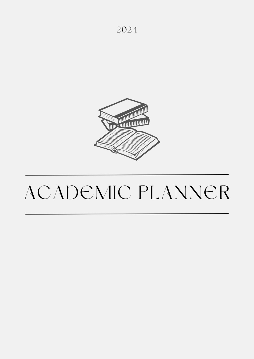 2024 Student Planner - Etsy