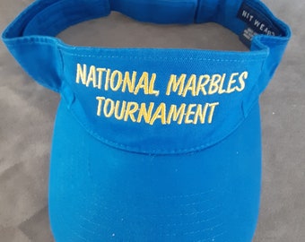 national marble tournament visor